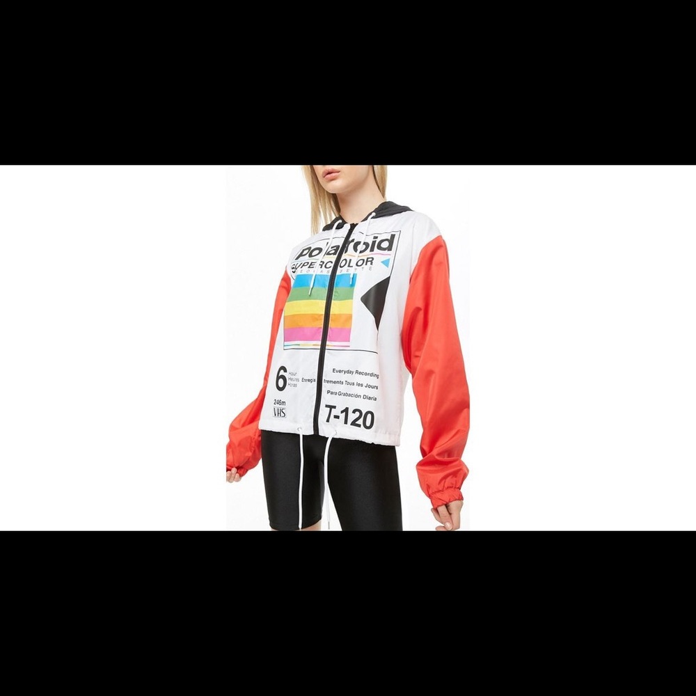 Polaroid windbreaker